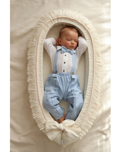 Льняна краватка-метелик